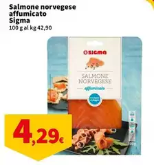 Sigma - Salmone Norvegese Affumicato