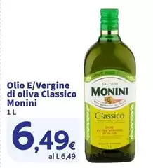 Monini - Olio E/Vergine Di Oliva Classico