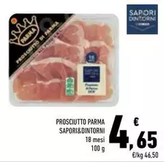 Sapori & piaceri - Prosciutto Parma Sapori & piaceri - Prosciutto Parma