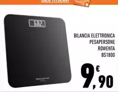 Rowenta - Bilancia Elettronica Pesapersone BS1800 Rowenta - Bilancia Elettronica Pesapersone BS1800