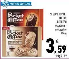 Ferrero - Stecco Pocket Coffee Ferrero - Stecco Pocket Coffee
