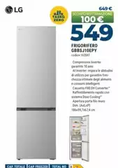LG - Frigorifero GBBJ10EPY