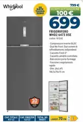 Whirlpool - Frigorifero WHD2 6473 X5E Whirlpool - Frigorifero WHD2 6473 X5E