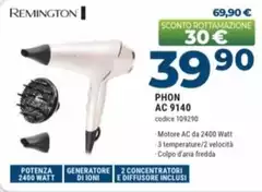 Remington - Phon AC 9140 Remington - Phon AC 9140