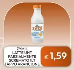 Parmalat - Zymil Latte UHT Parzialmente Scremato 