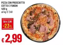 Pizza Con Prosciutto Cotto E Funghi Pizza Con Prosciutto Cotto E Funghi