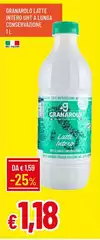 Granarolo - Latte Intero UHT A Lunga Conservazione
