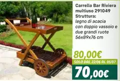 Riviera - Carrello Bar  Multiuso 291049