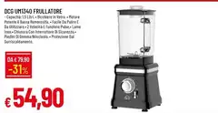 Dcg eltronic - UM1340 Frullatore