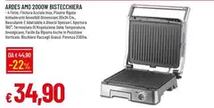 Ardes - Amo 2000w Bistecchiera