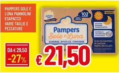 Pampers - Sole E Luna Pannolini
