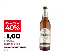 Warsteiner - Birra
