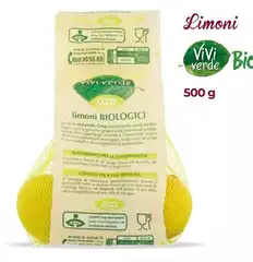 Vivi verde coop - Limoni Biologici