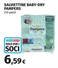 Pampers - Salviettine Baby-Dry Pampers - Salviettine Baby-Dry