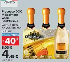 Sant'orsola - Prosecco DOC Millesimato Casa