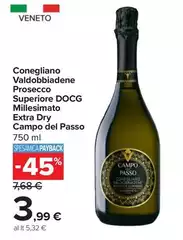 Del campo - Conegliano Valdobbiadene Prosecco Superiore DOCG Millesimato Extra Dry Campo Del Passo