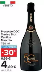 Cantine maschio - Prosecco DOC Treviso Brut