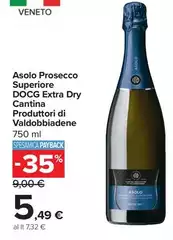 Cantina produttori di valdobbiadene - Asolo Prosecco Superiore DOCG Extra Dry