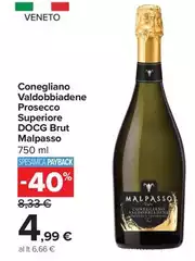 Valdobbiadene - Conegliano  Prosecco Superiore DOCG Brut Malpasso