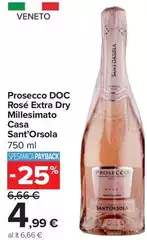 Sant'orsola - Prosecco DOC Rosé Extra Dry Millesimato Casa