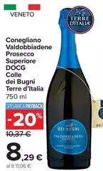 Terre d'Italia - Conegliano Valdobbiadene Prosecco Superiore DOCG Colle Dei Bugni