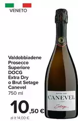 Valdobbiadene -  Prosecco Superiore DOCG Extra Dry O Brut Setage