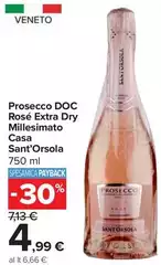 Sant'orsola - Prosecco DOC Rosé Extra Dry Millesimato