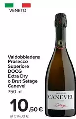 Valdobbiadene -  Prosecco Superiore DOCG Extra Dry O Brut Setage