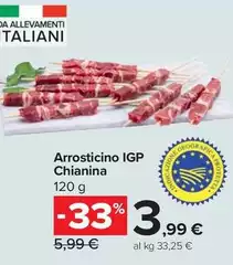 Arrosticino IGP Chianina