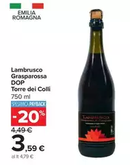 Lambrusco Grasparossa DOP
