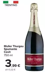 Cavit - Muller Thurgau Spumante Cavit - Muller Thurgau Spumante