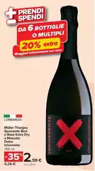 Brut - Muller Thurgau Spumante O Rose Extra Dry O Moccato Inverterente Brut - Muller Thurgau Spumante O Rose Extra Dry O Moccato Inverterente
