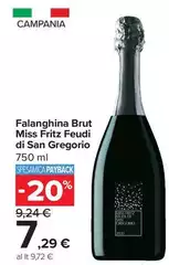 Brut - Falanghina Miss Fritz Feudi Di San Gregorio Brut - Falanghina Miss Fritz Feudi Di San Gregorio