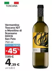 Scansano - Vermentino Toscana IGT O Morellino Di DOCG Scansano - Vermentino Toscana IGT O Morellino Di DOCG