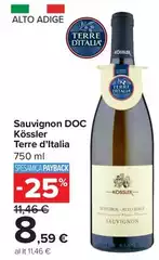 Terre d'Italia - Sauvignon DOC Kossler Terre d'Italia - Sauvignon DOC Kossler