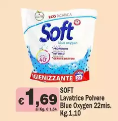 Soft - Lavatrice Polvere Blue Oxygen 22mis
