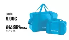 Set 2 Borse Termiche Fiesta Set 2 Borse Termiche Fiesta