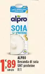 Alpro - Bevanda Di Soia UHT Proteine Alpro - Bevanda Di Soia UHT Proteine