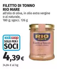 Rio Mare - Filetto Di Tonno