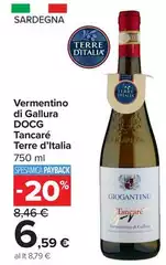 Terre d'Italia - Vermentino Di Gallura DOCG Terre d'Italia - Vermentino Di Gallura DOCG