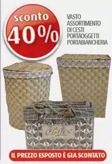 Vasto Assortimento Di Cesti Portafogetti Portabiancheria