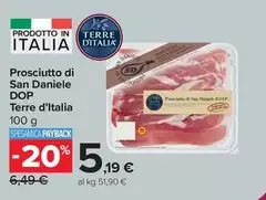 Terre d'Italia - Prosciutto Di San Daniele DOP Terre d'Italia - Prosciutto Di San Daniele DOP