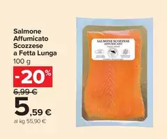 Salmone Affumicato Scozzese A Fetta