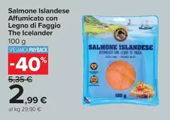The icelander - Salmone Islandese Affumicato Con Legno Di Faggio