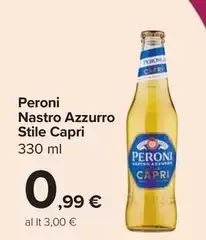 Peroni - Nastro Azzurro Stile Capri Peroni - Nastro Azzurro Stile Capri
