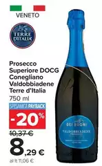 Terre d'Italia - Prosecco Superiore DOCG Valdobbiadene Terre d'Italia - Prosecco Superiore DOCG Valdobbiadene
