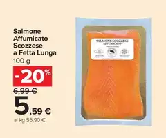 Salmone Affumicato Scozzese A Fetta