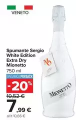 Mionetto - Spumante Sergio White Edition Extra Dry Mionetto - Spumante Sergio White Edition Extra Dry