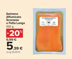 Salmone Affumicato Scozzese A Fetta