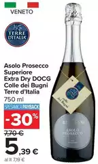 Terre d'Italia - Asolo Prosecco Superiore Extra Dry DOCG Colle Dei Bugni Terre d'Italia - Asolo Prosecco Superiore Extra Dry DOCG Colle Dei Bugni